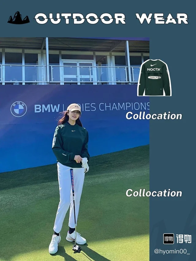 Nike Jackets NOCTA Golf logo pullover product detail image 19