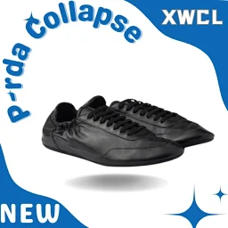 thumbnail for [XW Show Plan] Tire Cow Moral Training pr-d'a 25SS Retro Aesthetics Elegant Moral Training Thin Sole Shoes kenijima same style product The degree of aging can be customized with a picture