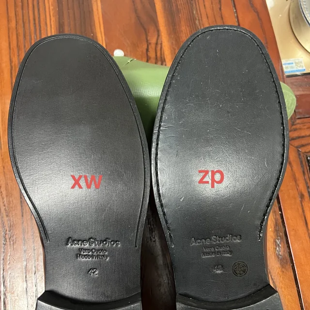 Acne Studios Leather Shoes Patent Moccasin Loafers product detail image 22