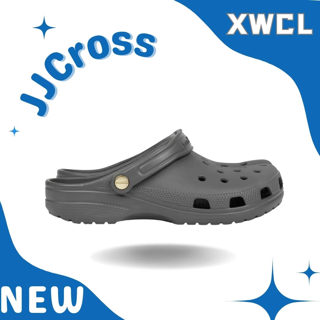 【XW Exclusive Style Customization】3Jcross Clog Shoes, New Slides Lightweight Fashionable Comfortable Versatile Breathable Sandals, Trendy Men's Item