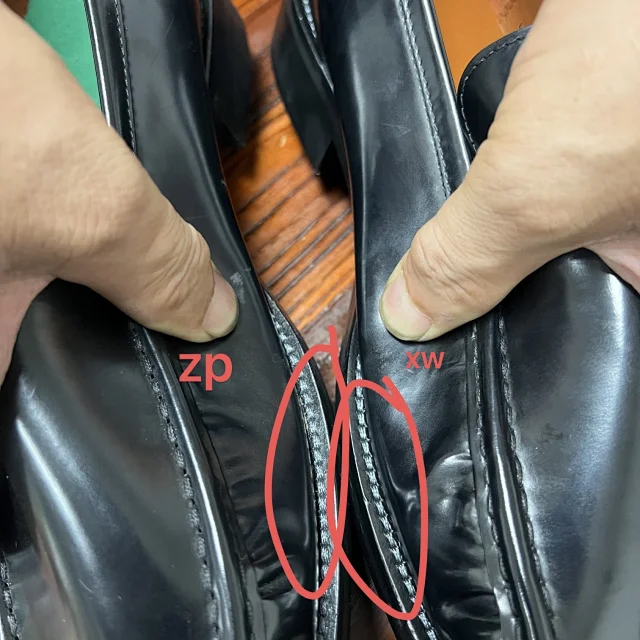 Acne Studios Leather Shoes Patent Moccasin Loafers product detail image 24