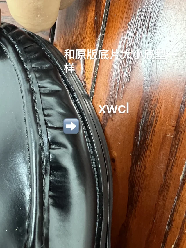 Acne Studios Leather Shoes Patent Moccasin Loafers product detail image 15
