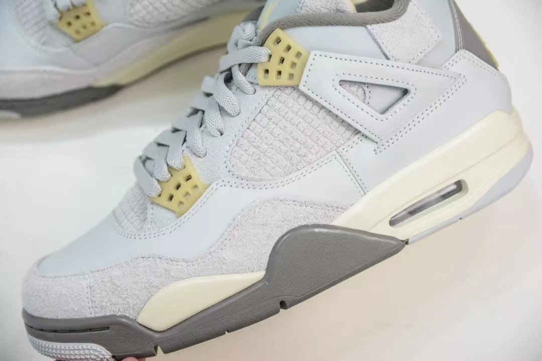 GX版纯原 Air Jordan AJ4 SE Craft 兔年限定灰兔子 圈内最强四代 全套原纸板楦头开发 原厂皮料加持 确保原汁原味 完美呈现四代版型 一比一鞋头弧度高度鞋身弧度 数据细节 6