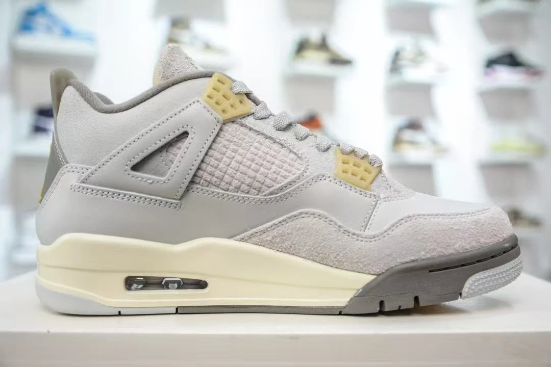 GX版纯原 Air Jordan AJ4 SE Craft 兔年限定灰兔子 圈内最强四代 全套原纸板楦头开发 原厂皮料加持 确保原汁原味 完美呈现四代版型 一比一鞋头弧度高度鞋身弧度 数据细节 4