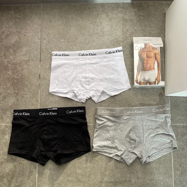 Calvin Klein Underwear Cotton Stretch Boxer Briefs, 3-Pack product detail image 33