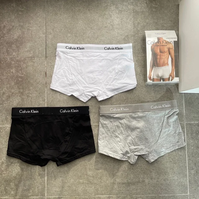Calvin Klein Underwear Cotton Stretch Boxer Briefs, 3-Pack product detail image 32