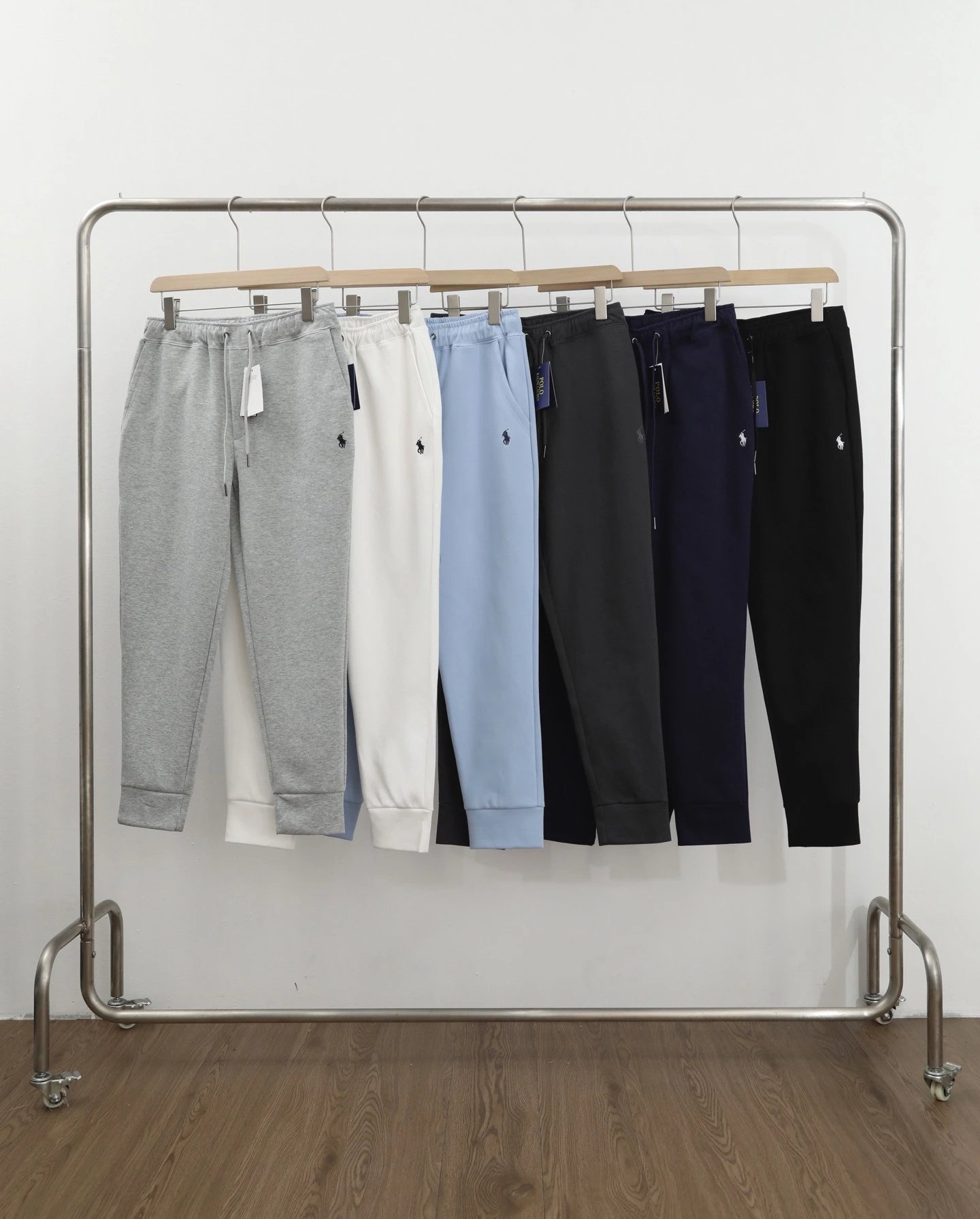 Basic versatile men's and women's pure cotton fabric sweatpants and pants