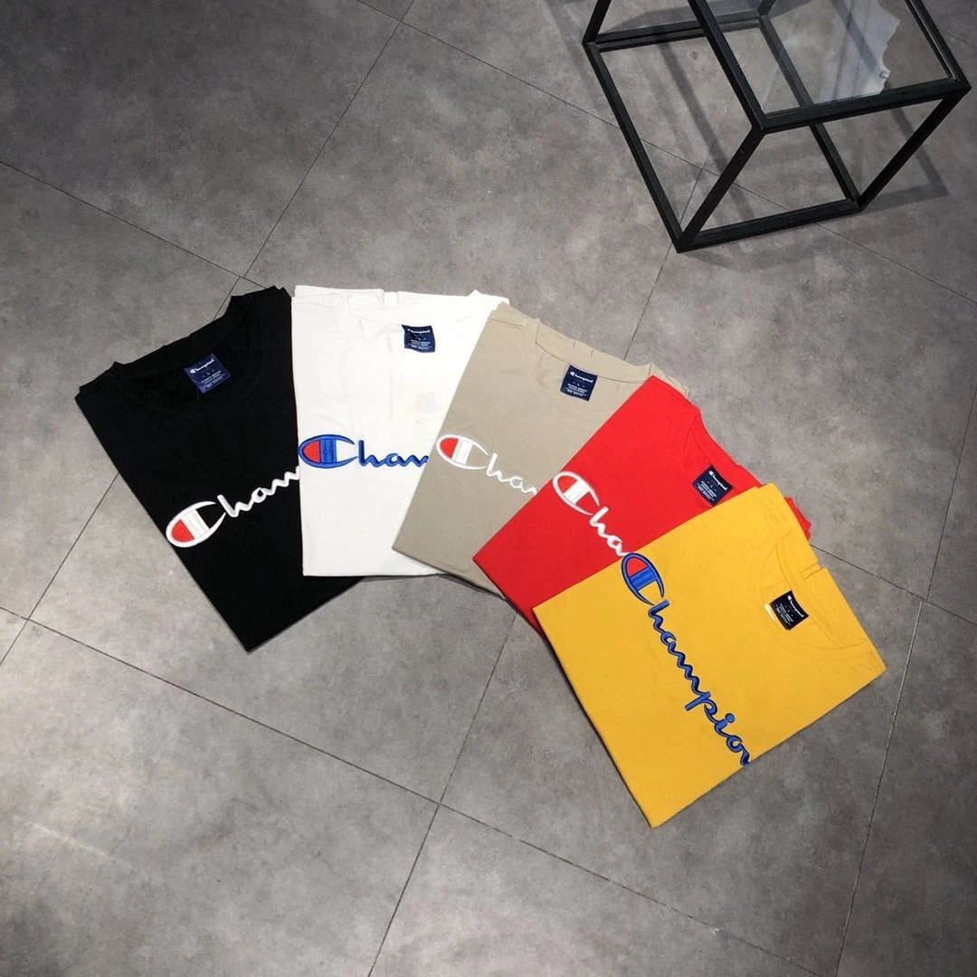 In Stock! 21SS Japanese Streetwear CP Classic Letter Embroidered Couple's Short Sleeve Tee