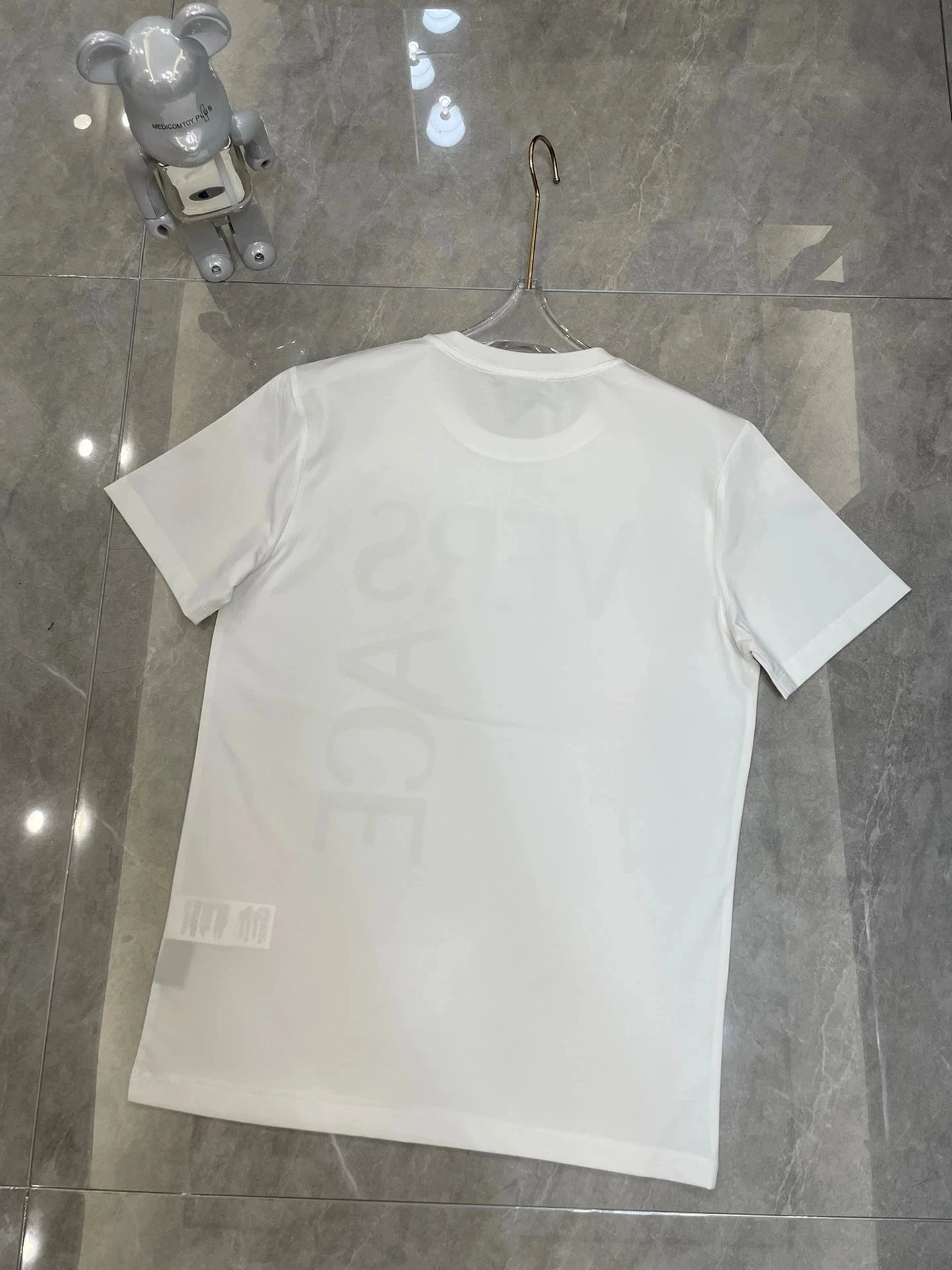 Versace T-Shirts Logo Print Short-Sleeve T-Shirt image 3