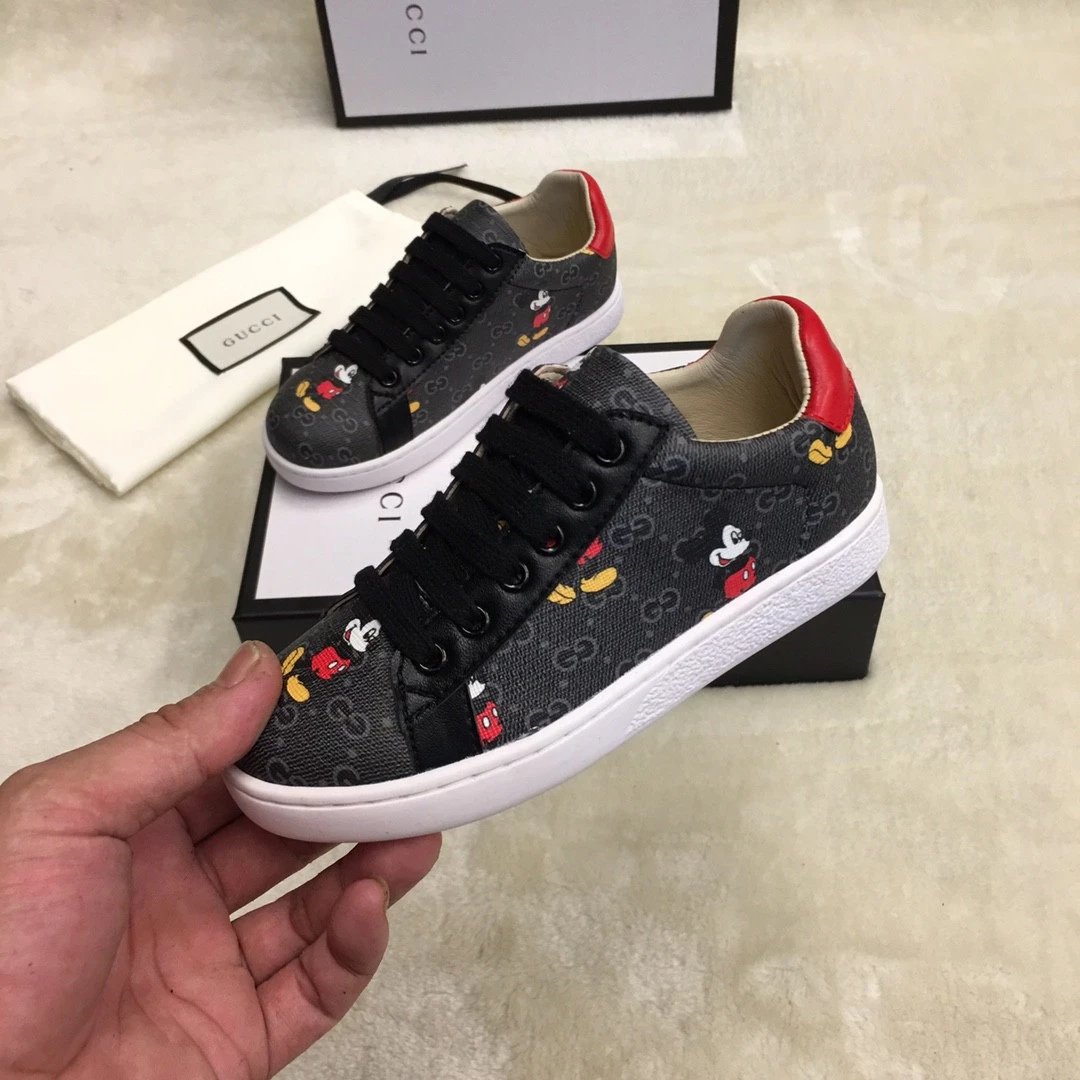 Gucci Sneakers Children's GG canvas web stripe low-top image 5
