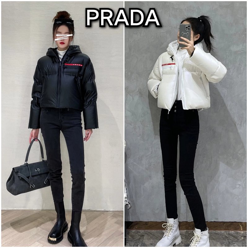 Prada down jacket