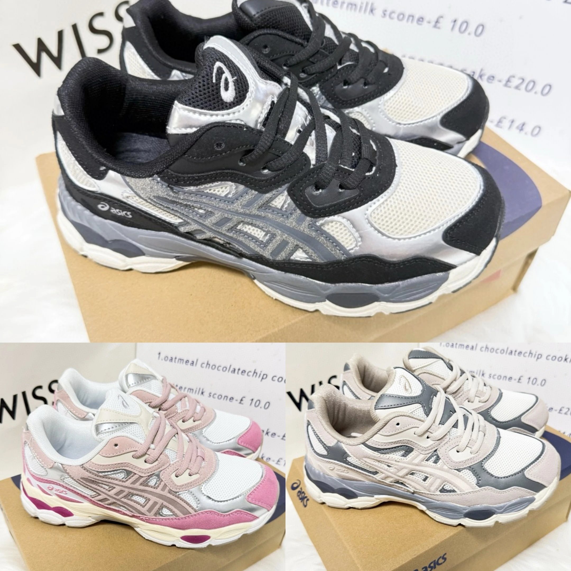 ASICS GEL-NYC Retro Outdoor Sneakers Unisex Lifestyle Casual Shoes 1201A789.103
