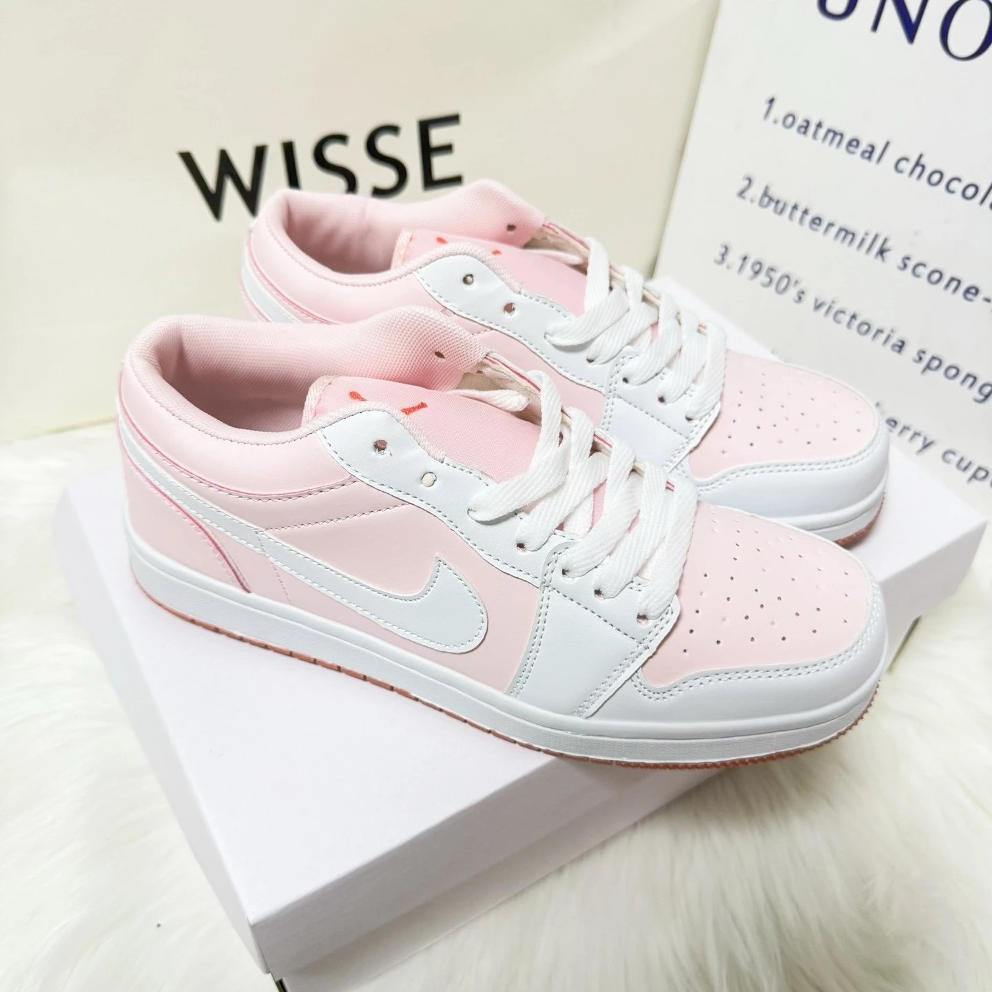 White powder cherry blossom