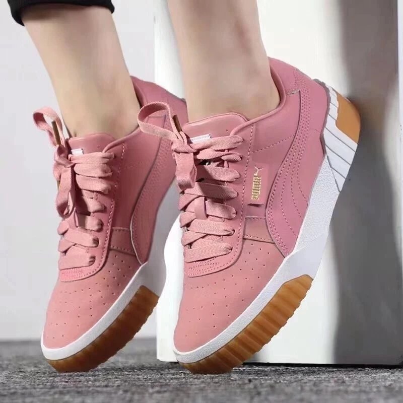「正品级」彪马 PUMA Cali Women's Leather复古网球风松糕百搭休闲运动皮革板鞋