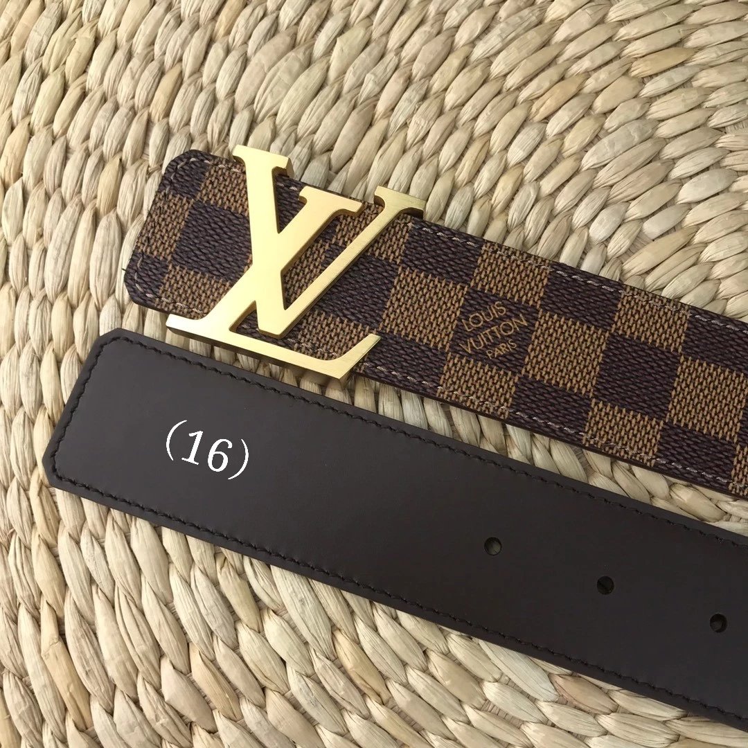 (16) Brown Grid Matte Gold