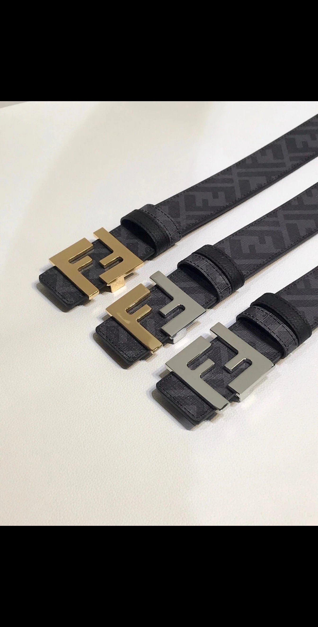 Fendi Logo Belt