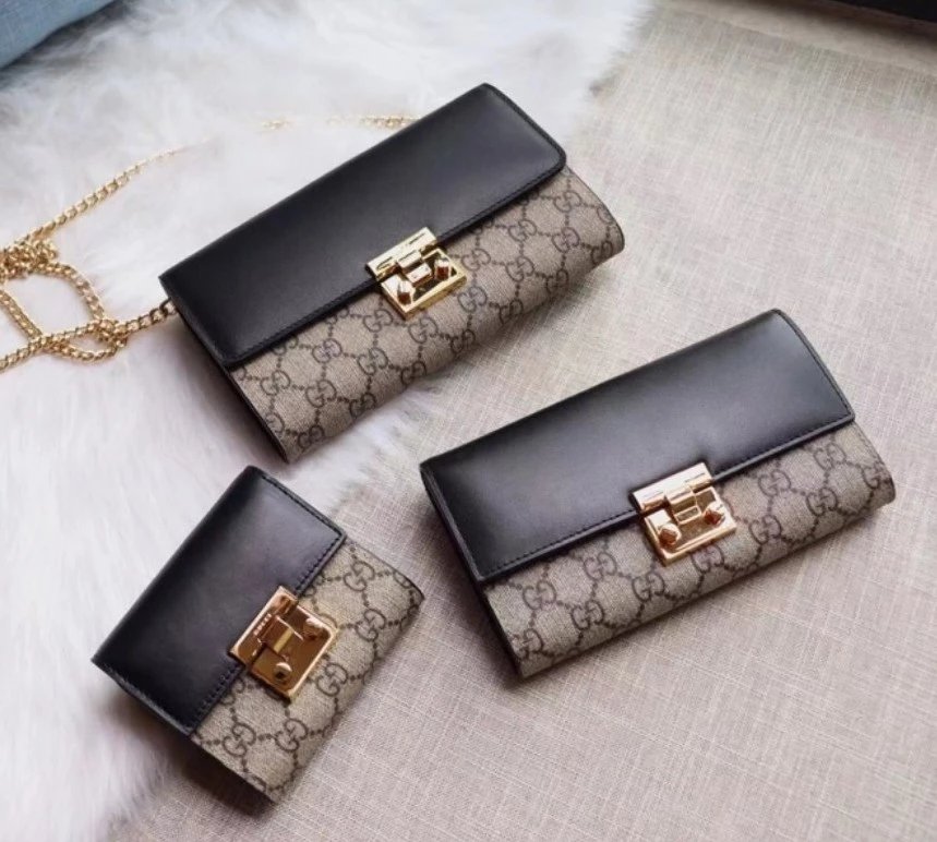 2019新款代购级别水货独家古奇Gucci Rajah 虎头包双G GG 中号肩