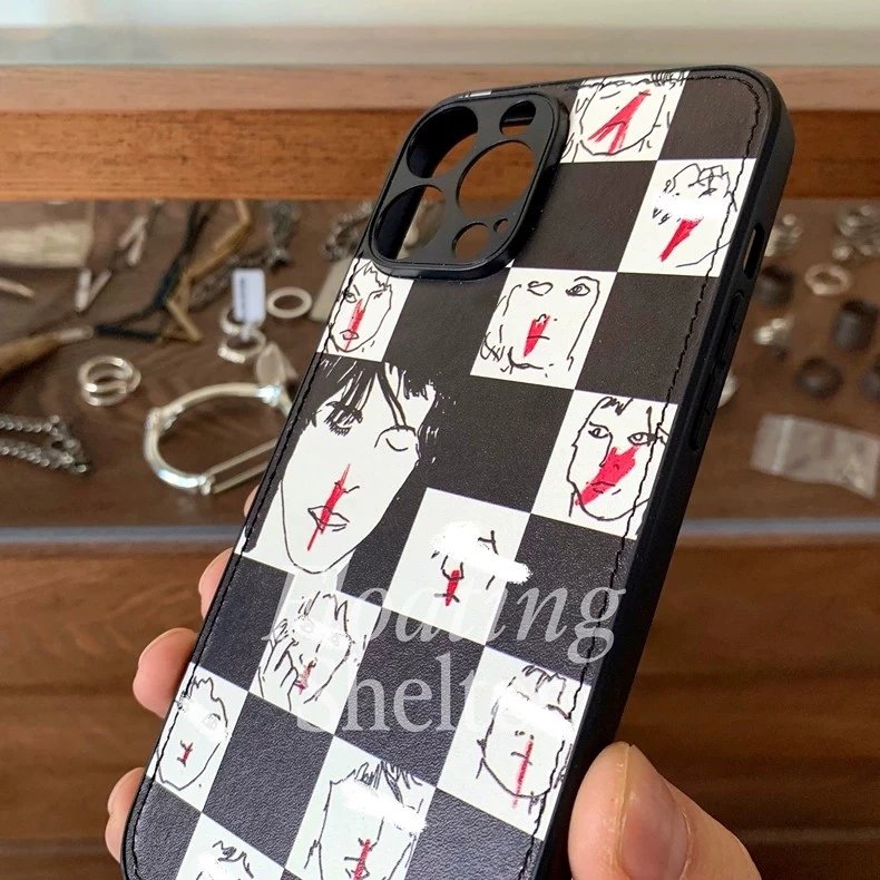 Custom Checkerboard Face Print