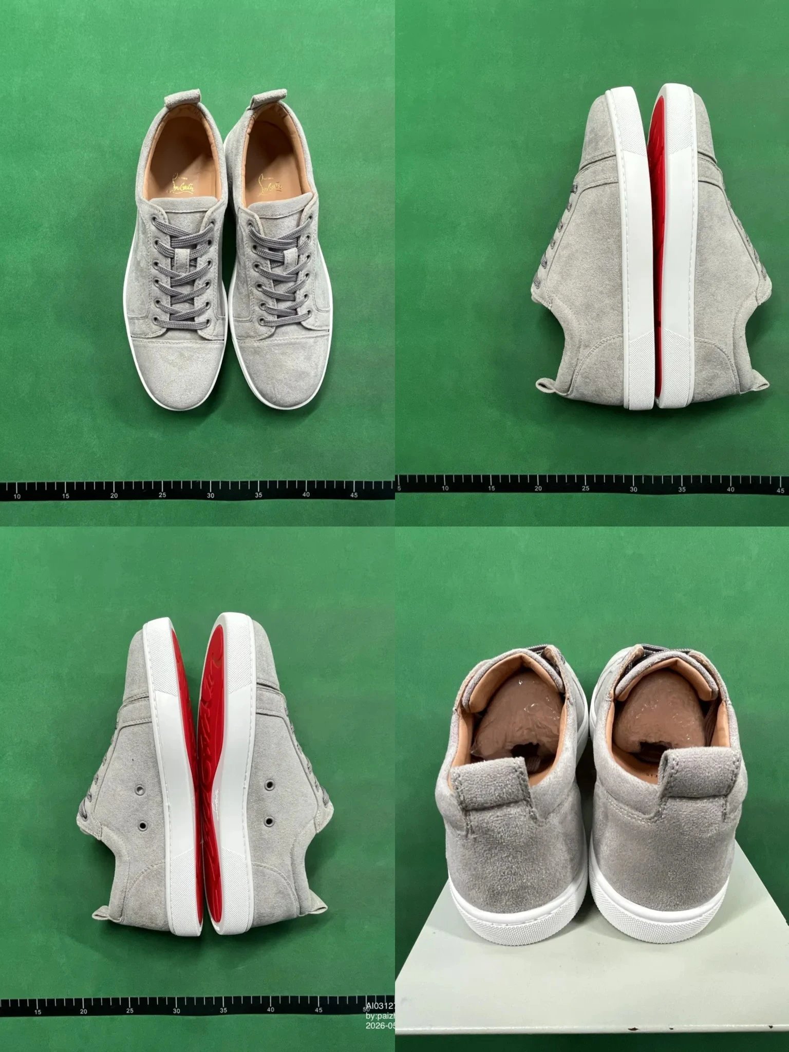 Light Grey Suede