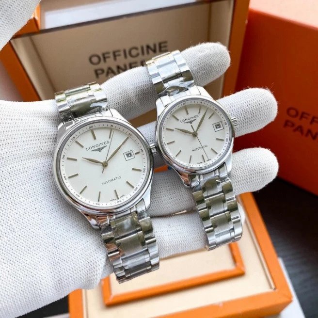 Batons White Dial Men's
