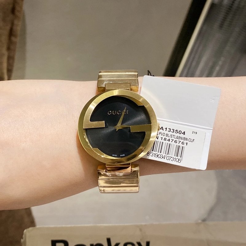 Gucci 2 G 37mm 29mm Interlocking