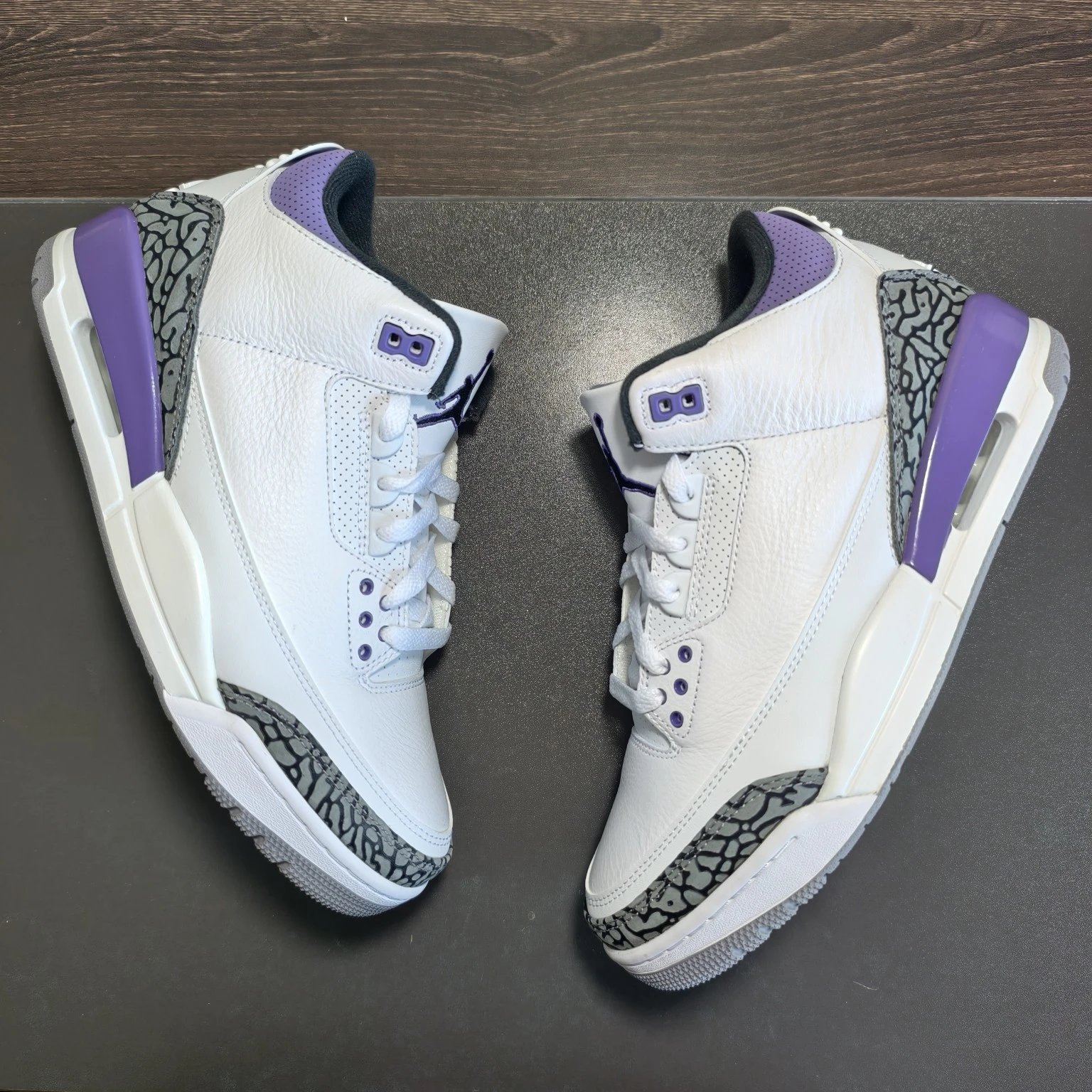 AJ3 White Purple