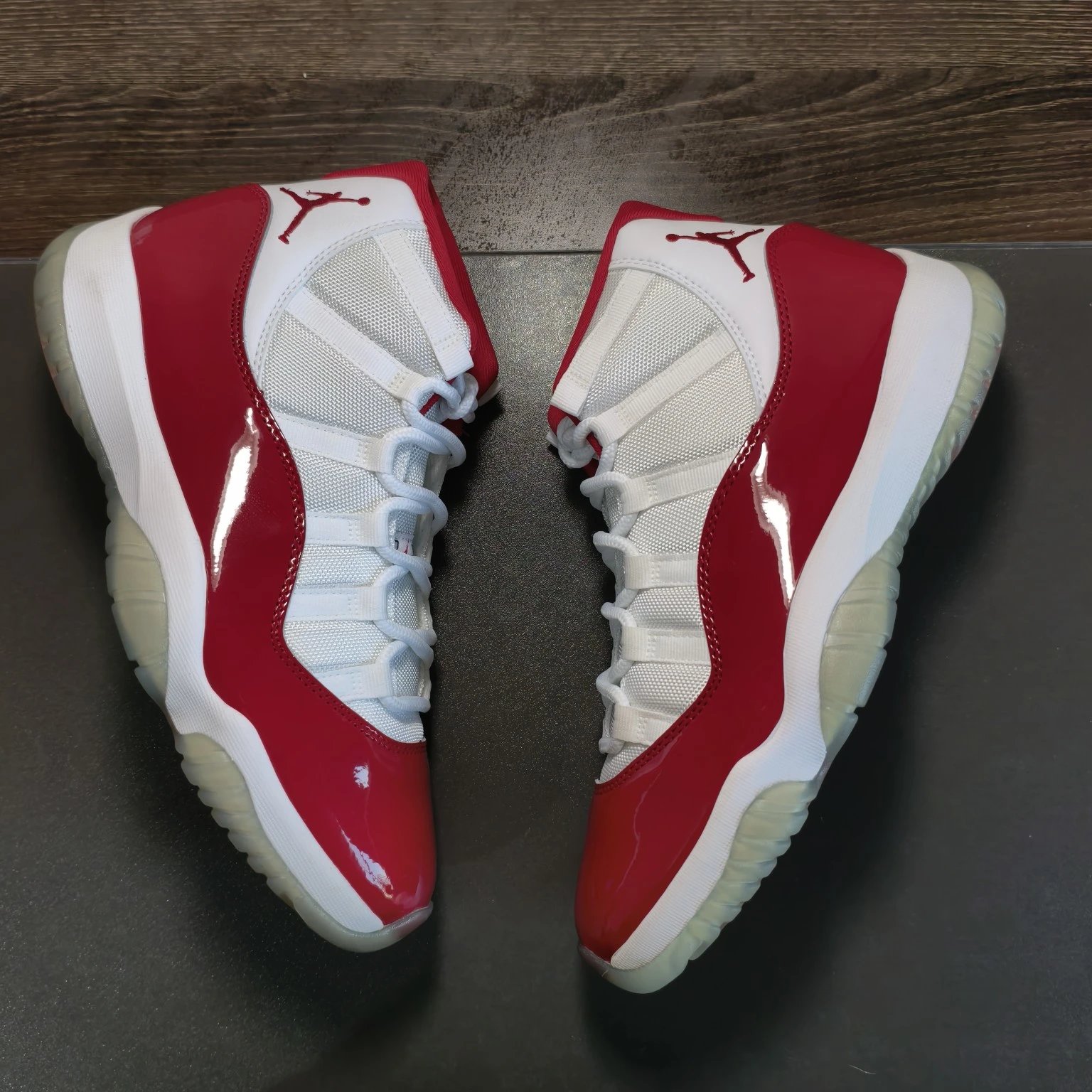 AJ11 High White Red Cherry Red