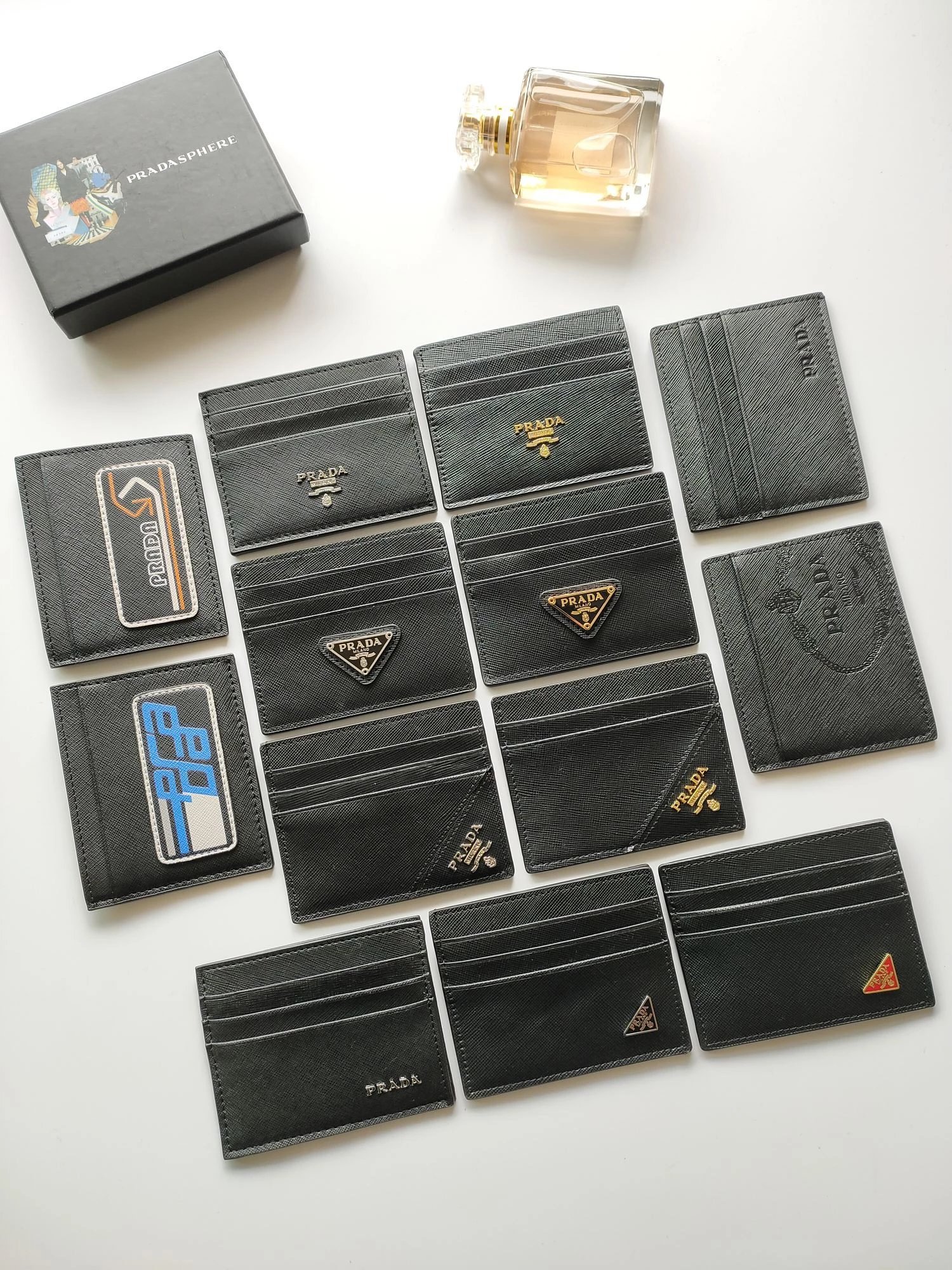 Prada Saffiano Leather Card Holder T-Shirt