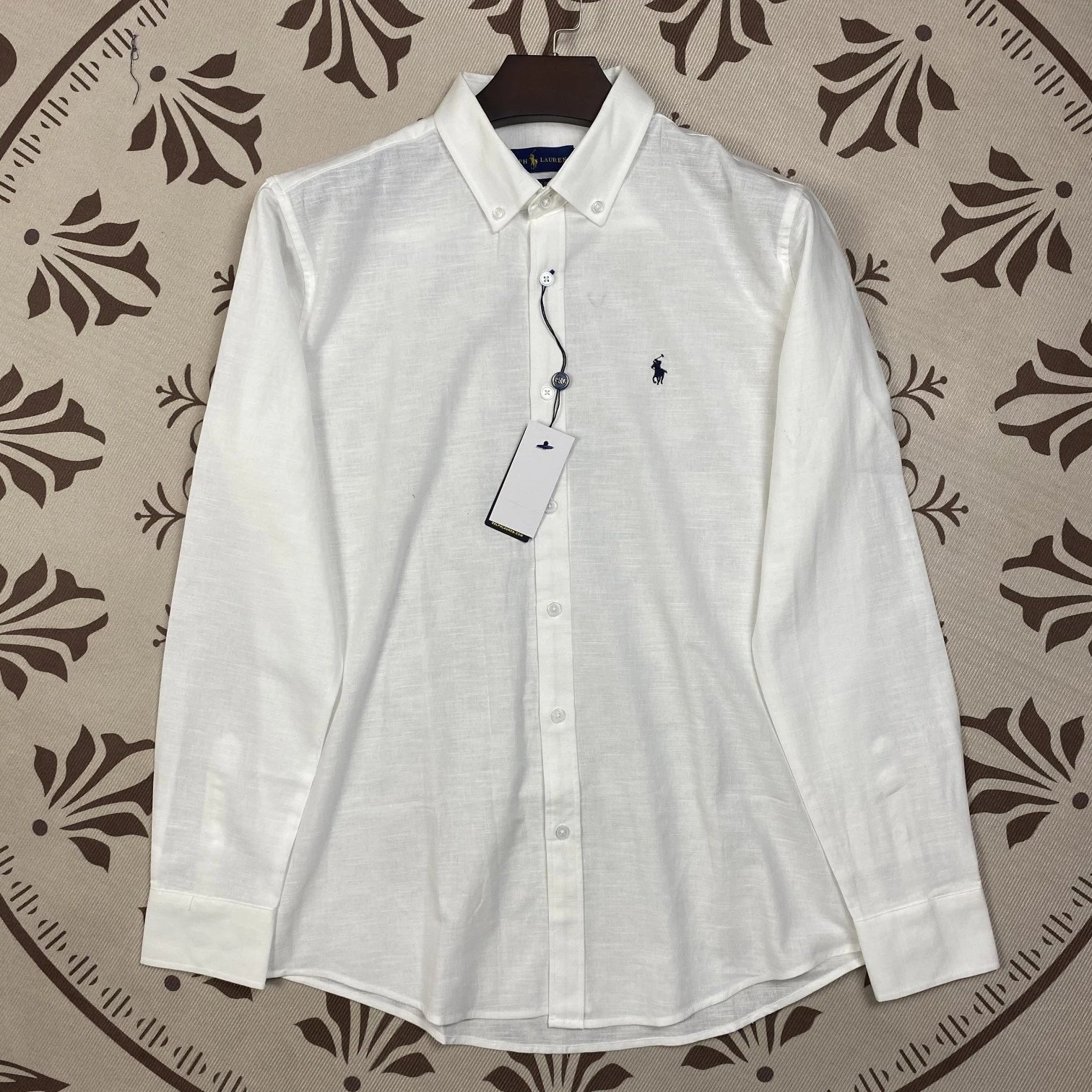 Polo Ralph Lauren Striped Linen Shirt White - 85
