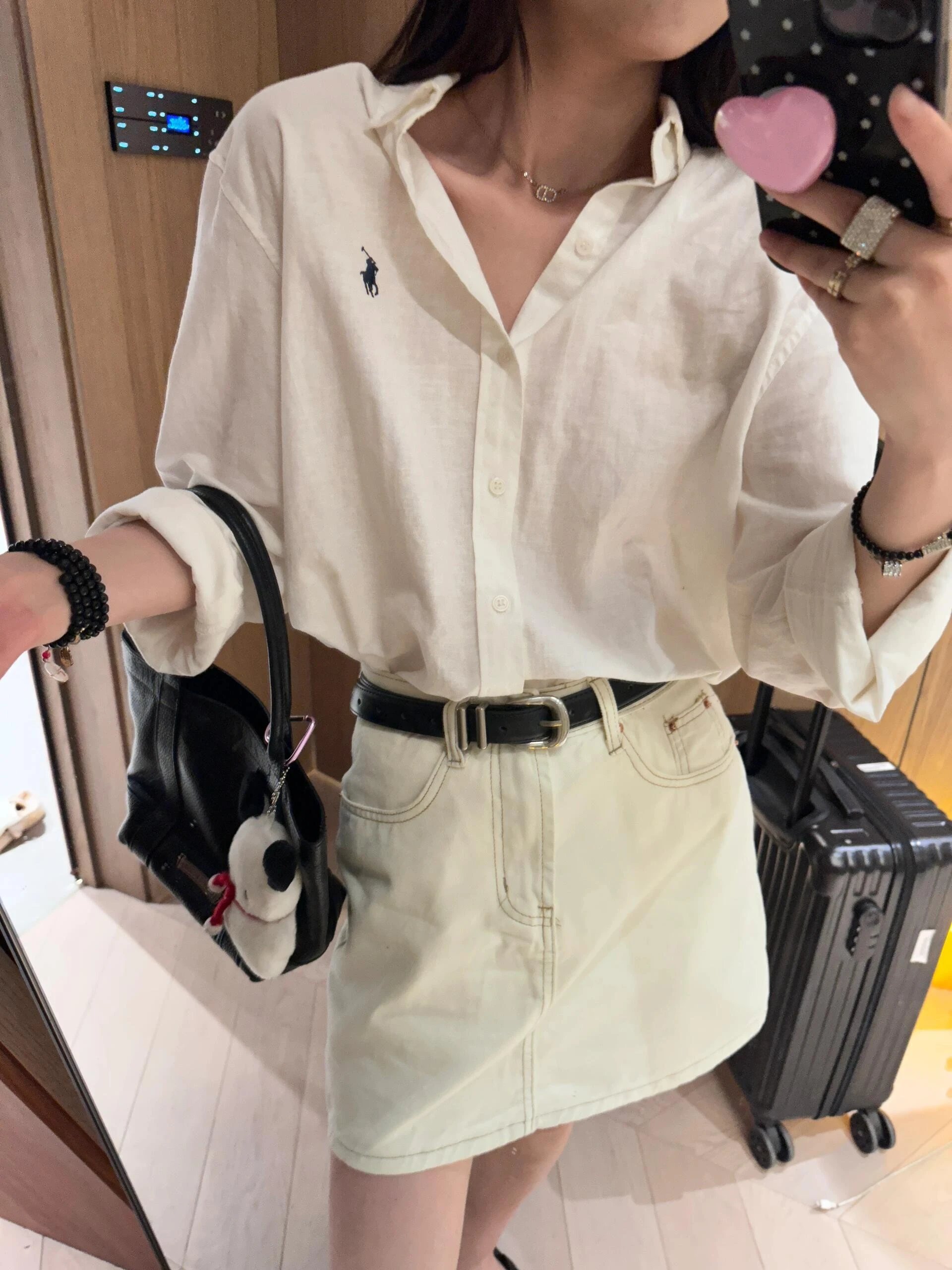 Polo Ralph Lauren Striped Linen Shirt White - 84