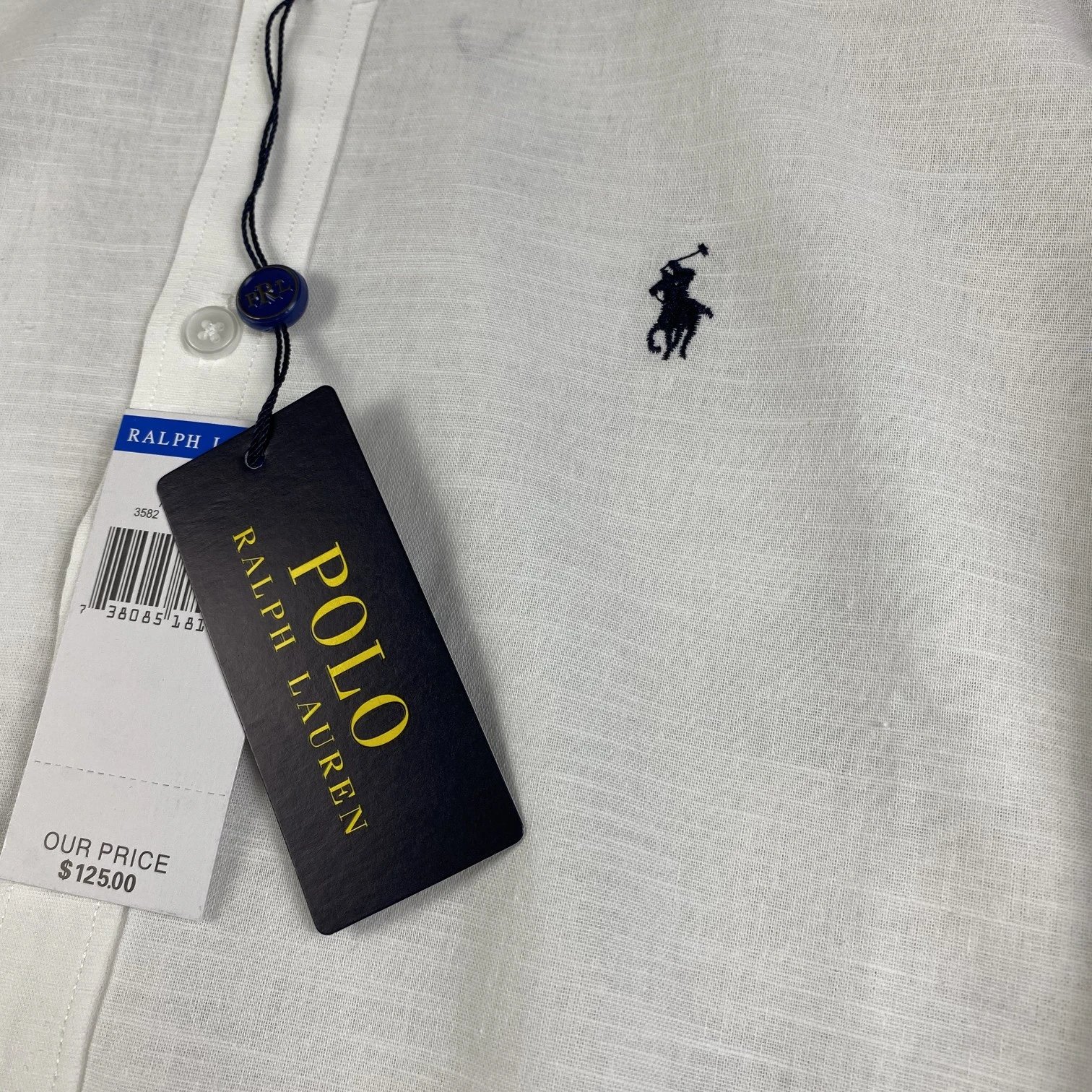 Polo Ralph Lauren Striped Linen Shirt White - 76