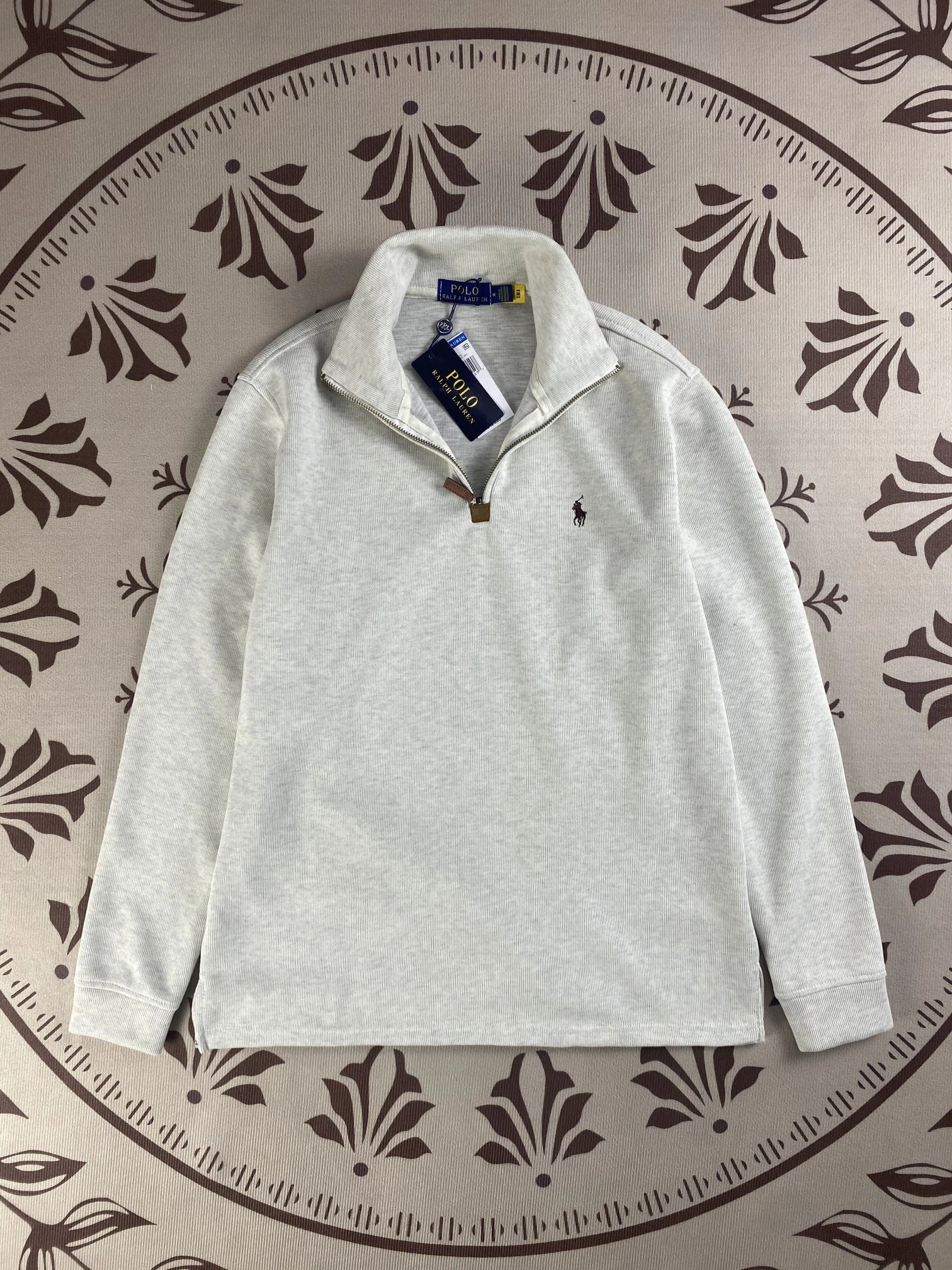 Polo Ralph Lauren Half-Zip Pullover Navy Sweater - 4