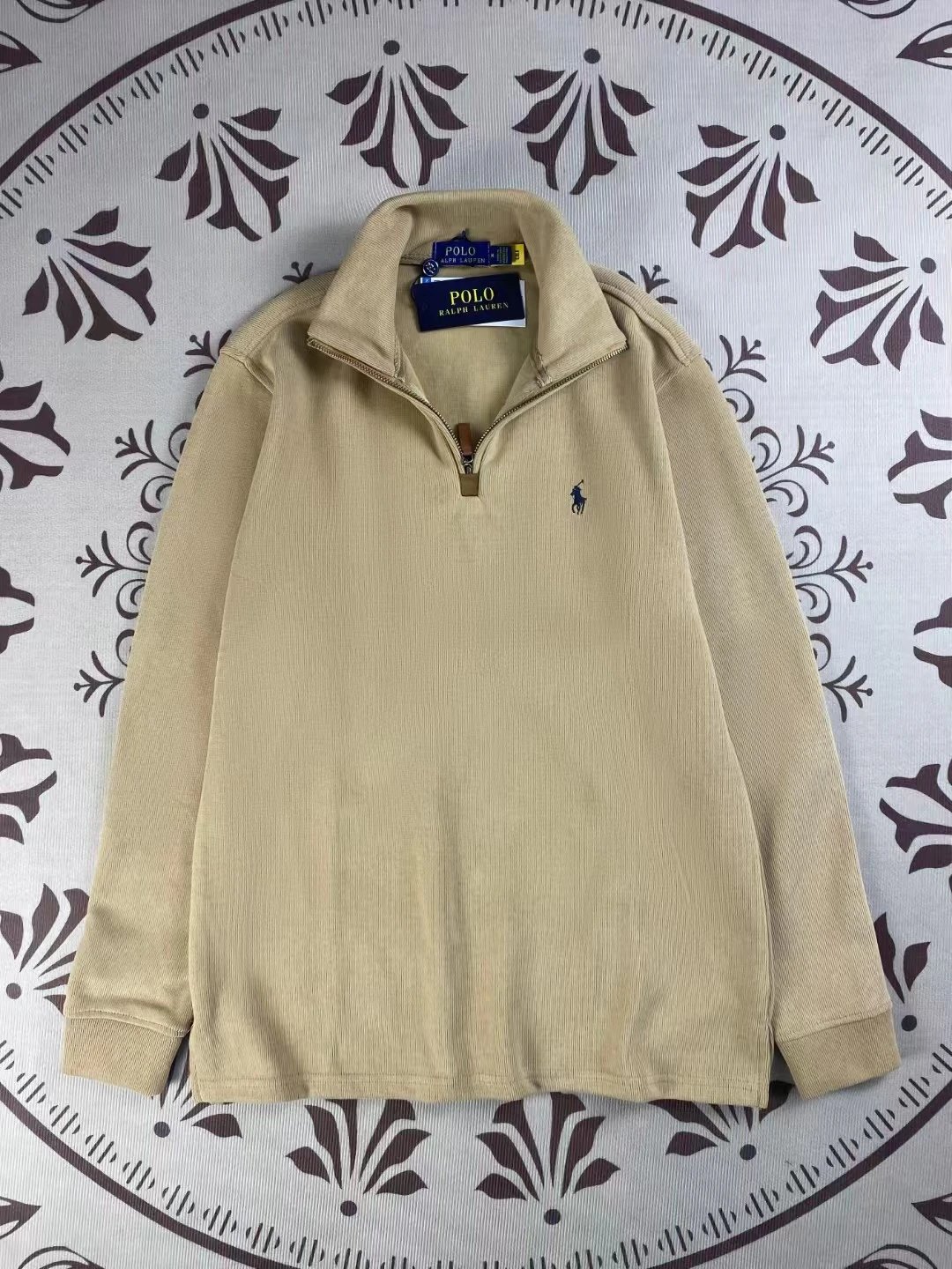 Polo Ralph Lauren Half-Zip Pullover Navy Sweater - 48