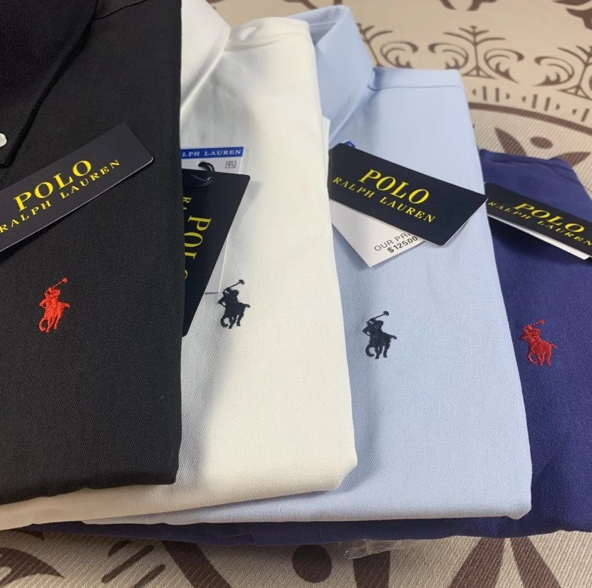 Ralph Lauren Classic Pony Embroidered Long Sleeve Shirt