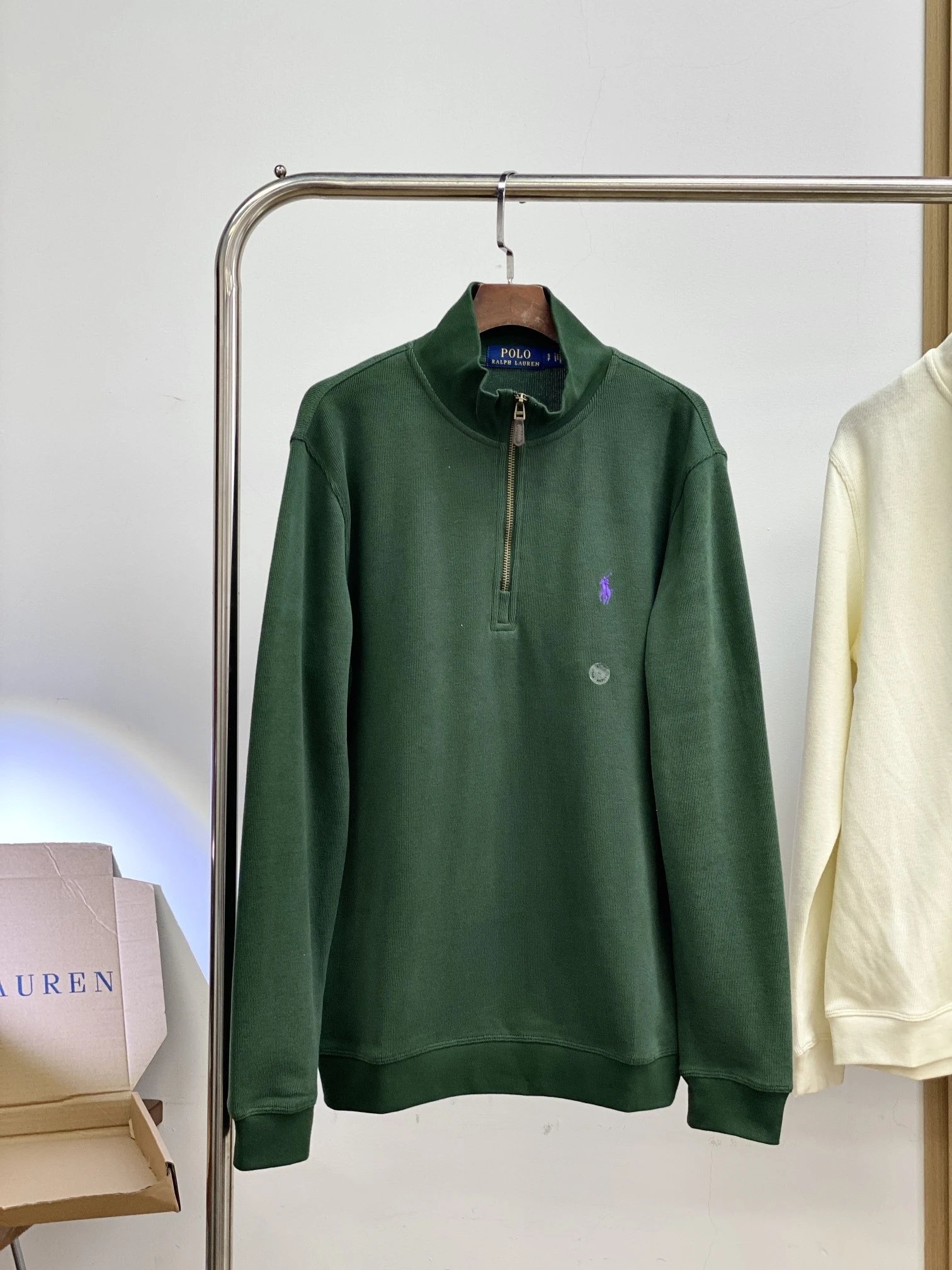 Polo Ralph Lauren Half-Zip Pullover Navy Sweater - 25