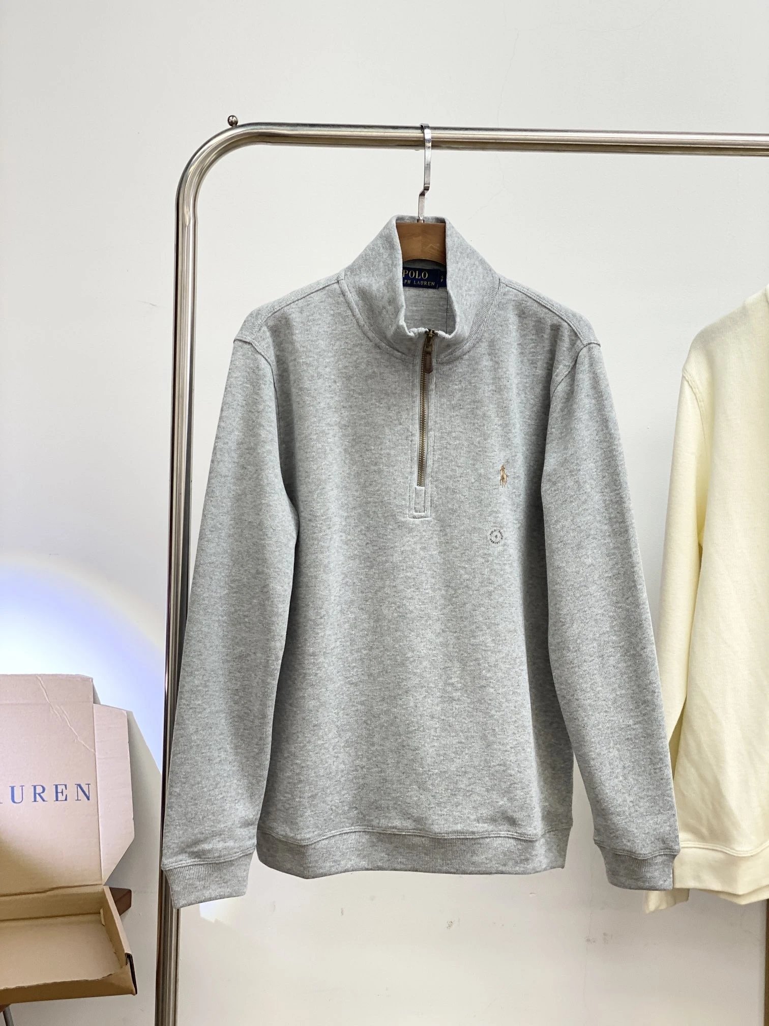 Polo Ralph Lauren Half-Zip Pullover Navy Sweater - 24