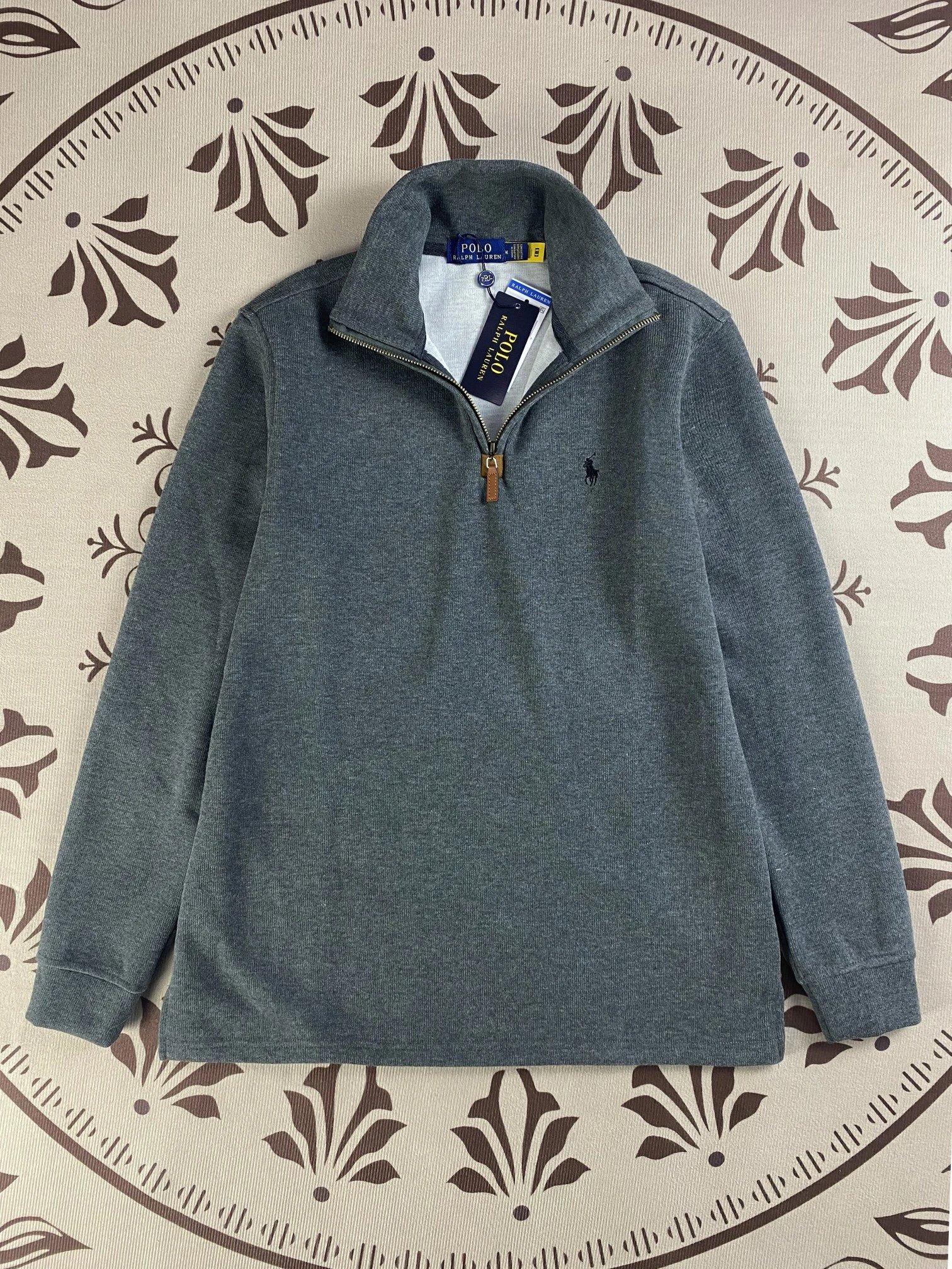 Polo Ralph Lauren Half-Zip Pullover Navy Sweater - 50