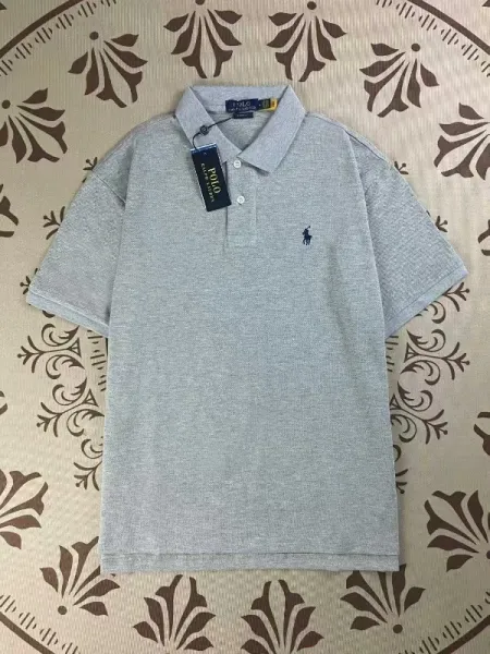 Polo Ralph Lauren Classic Fit Pique Polo Gray - 1