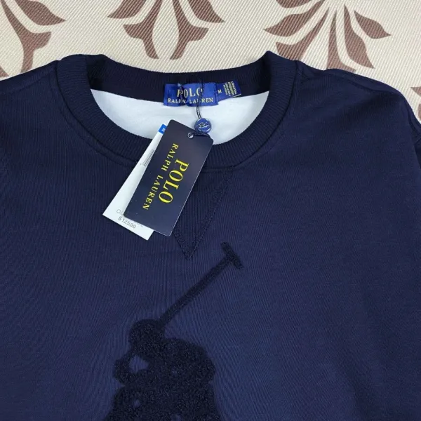 Ralph Lauren Polo Small Pony Crewneck Sweater White - 15