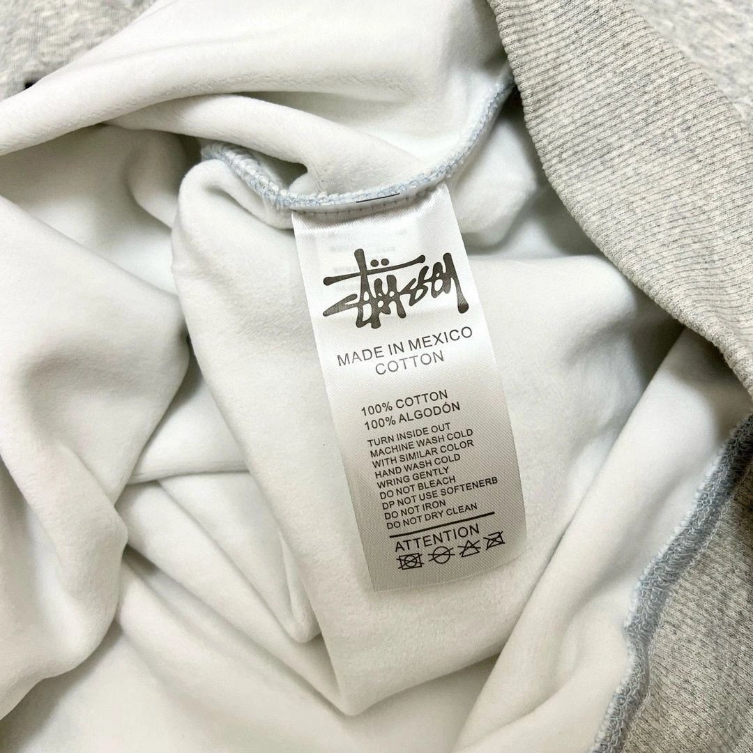 Nike x Stussy Logo Crewneck Sweatshirt Gray - 19