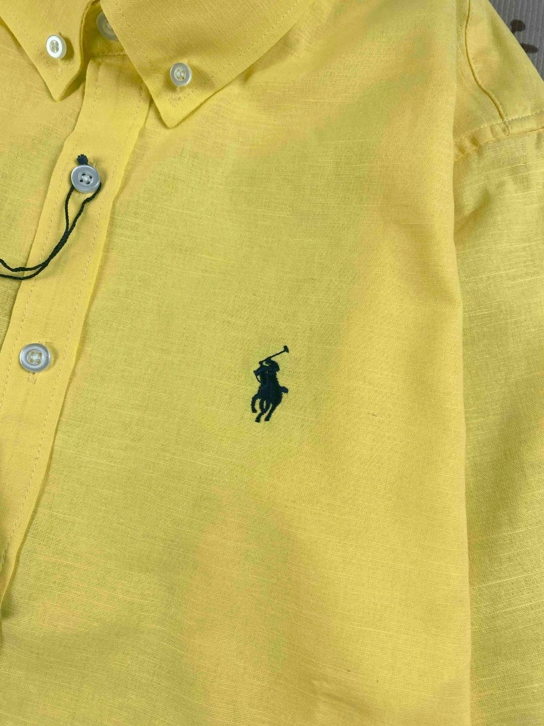 Polo Ralph Lauren Striped Linen Shirt White - 28