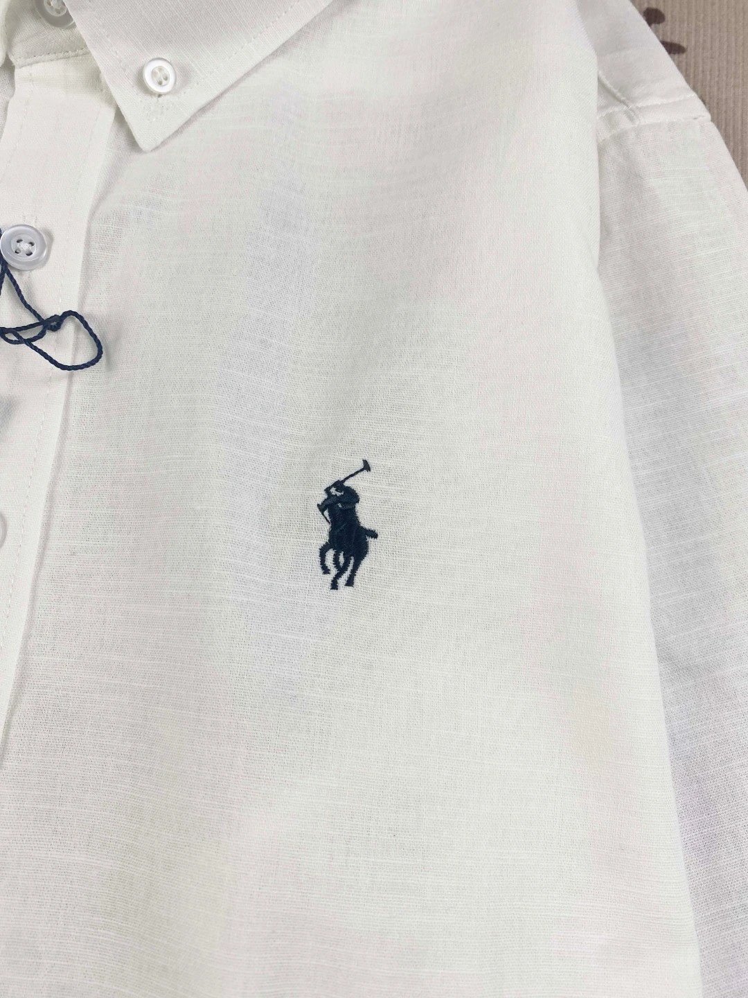 Polo Ralph Lauren Striped Linen Shirt White - 20