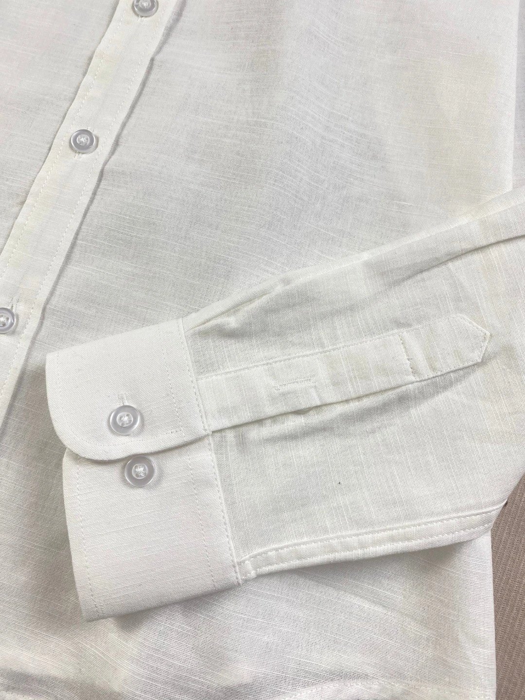 Polo Ralph Lauren Striped Linen Shirt White - 18