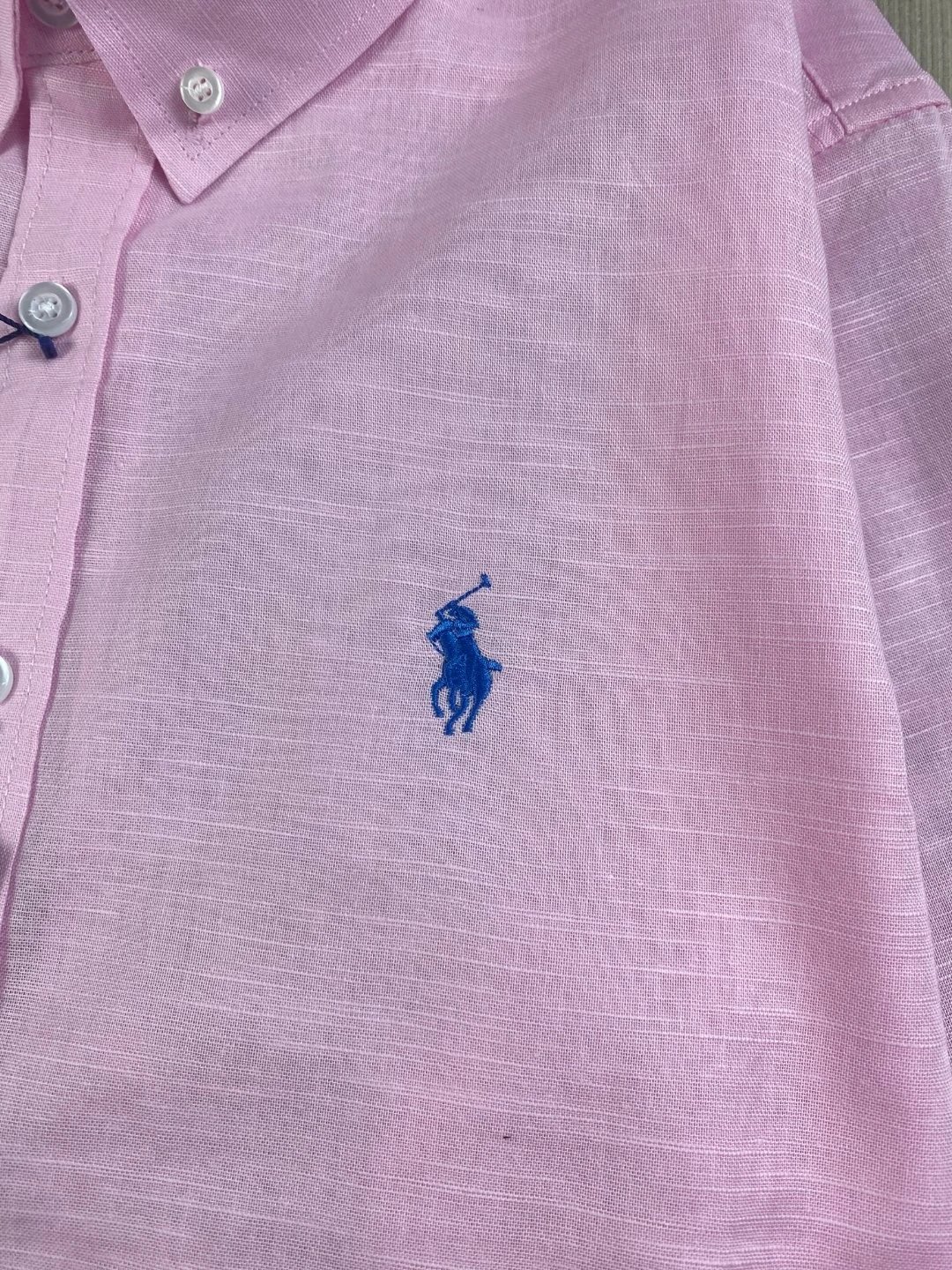 Polo Ralph Lauren Striped Linen Shirt White - 24