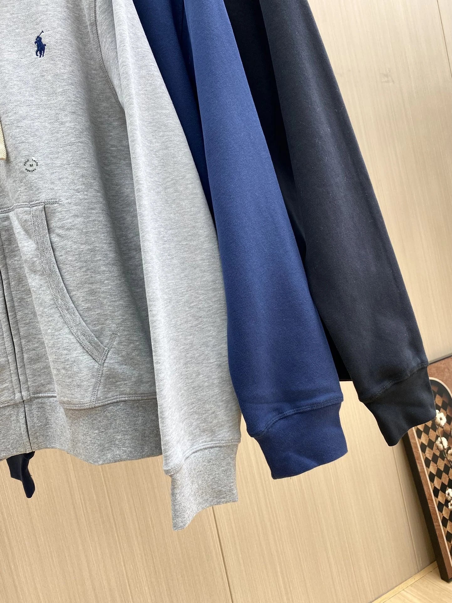 Polo Ralph Lauren Classic Fit Full-Zip Hoodie Navy Blue - 8