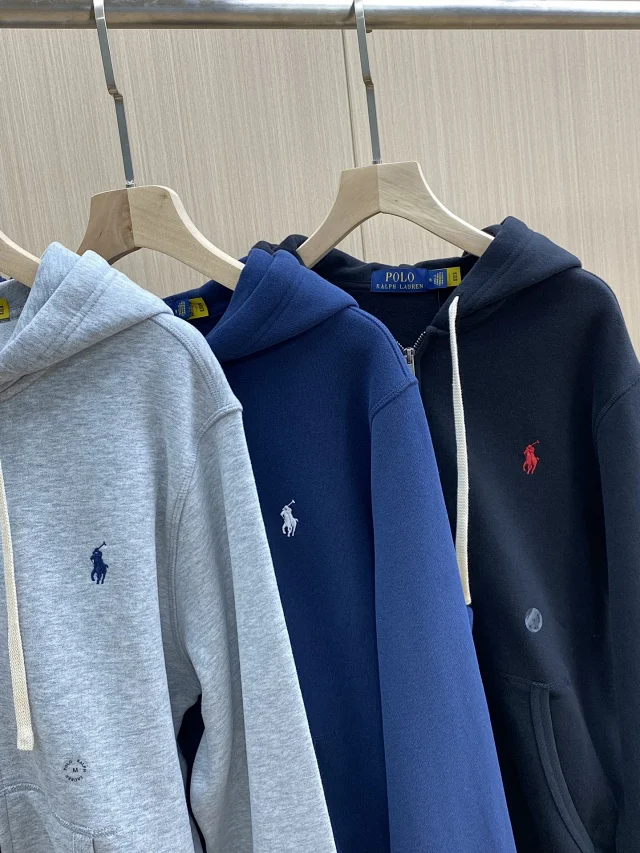 Polo Ralph Lauren Hoodies & Sweatshirts Embroidered Pony Full-Zip Hooded Sweatshirt product detail image 3