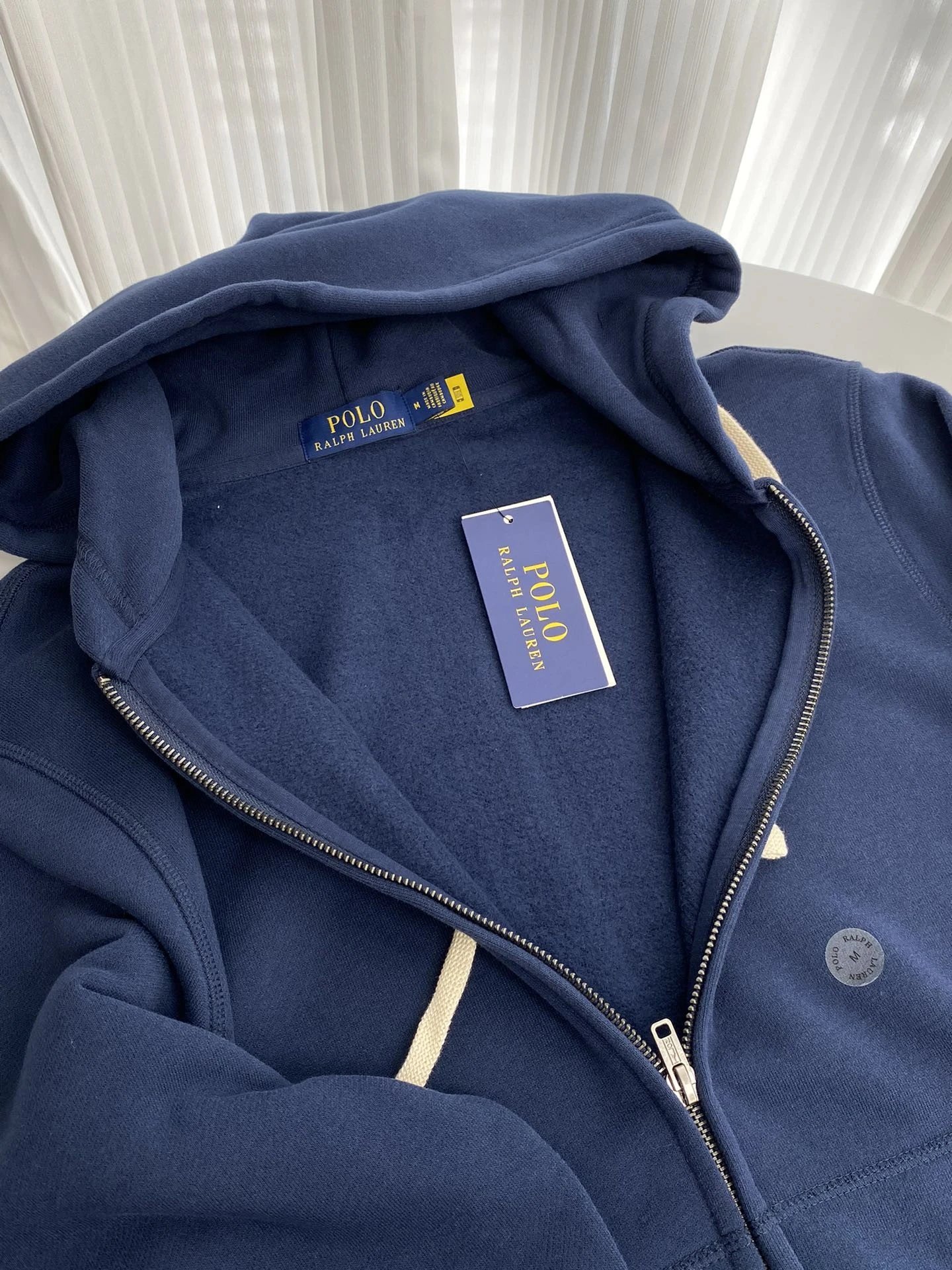 Polo Ralph Lauren Classic Fit Full-Zip Hoodie Navy Blue - 23