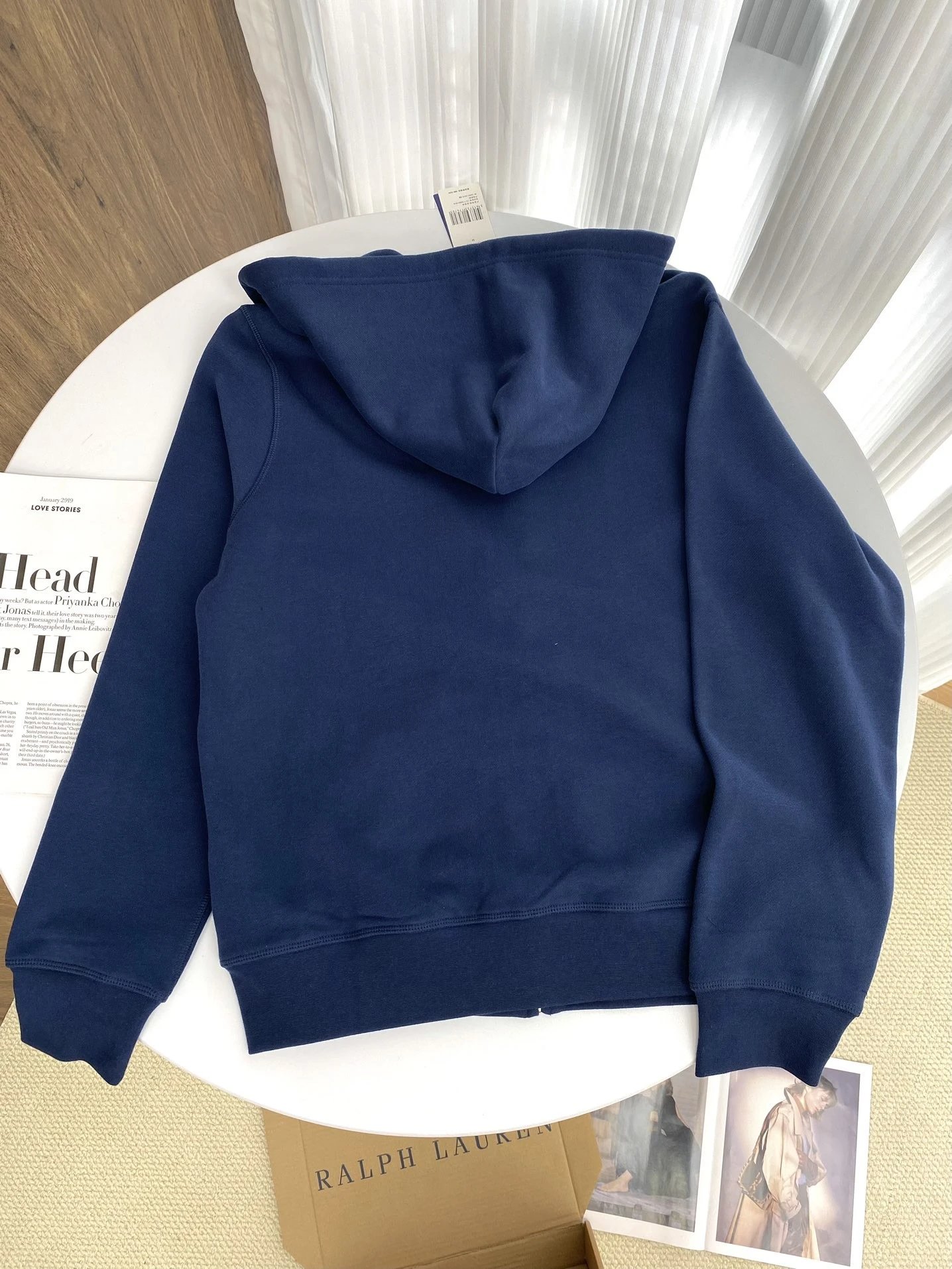 Polo Ralph Lauren Classic Fit Full-Zip Hoodie Navy Blue - 28