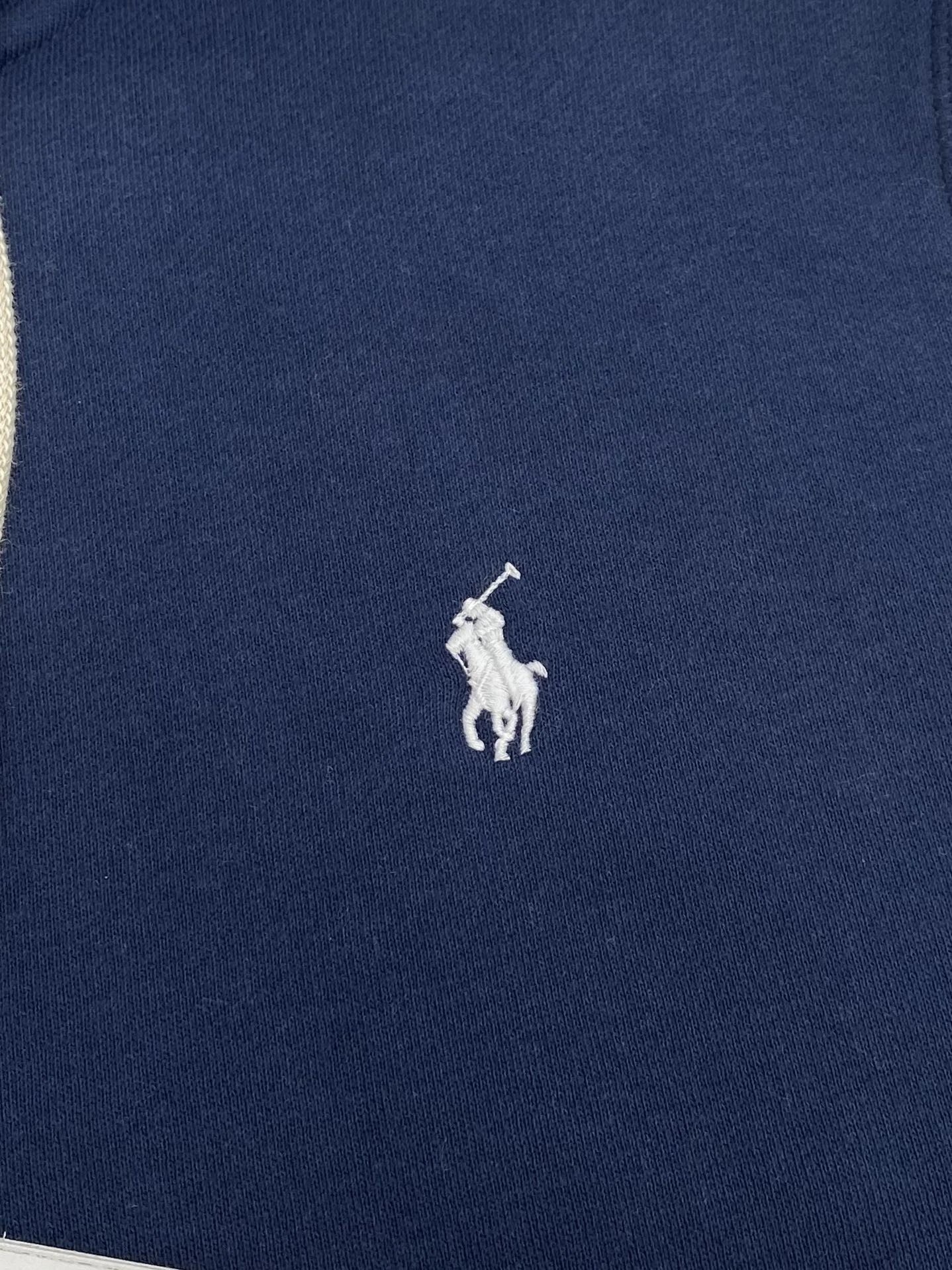 Polo Ralph Lauren Classic Fit Full-Zip Hoodie Navy Blue - 25