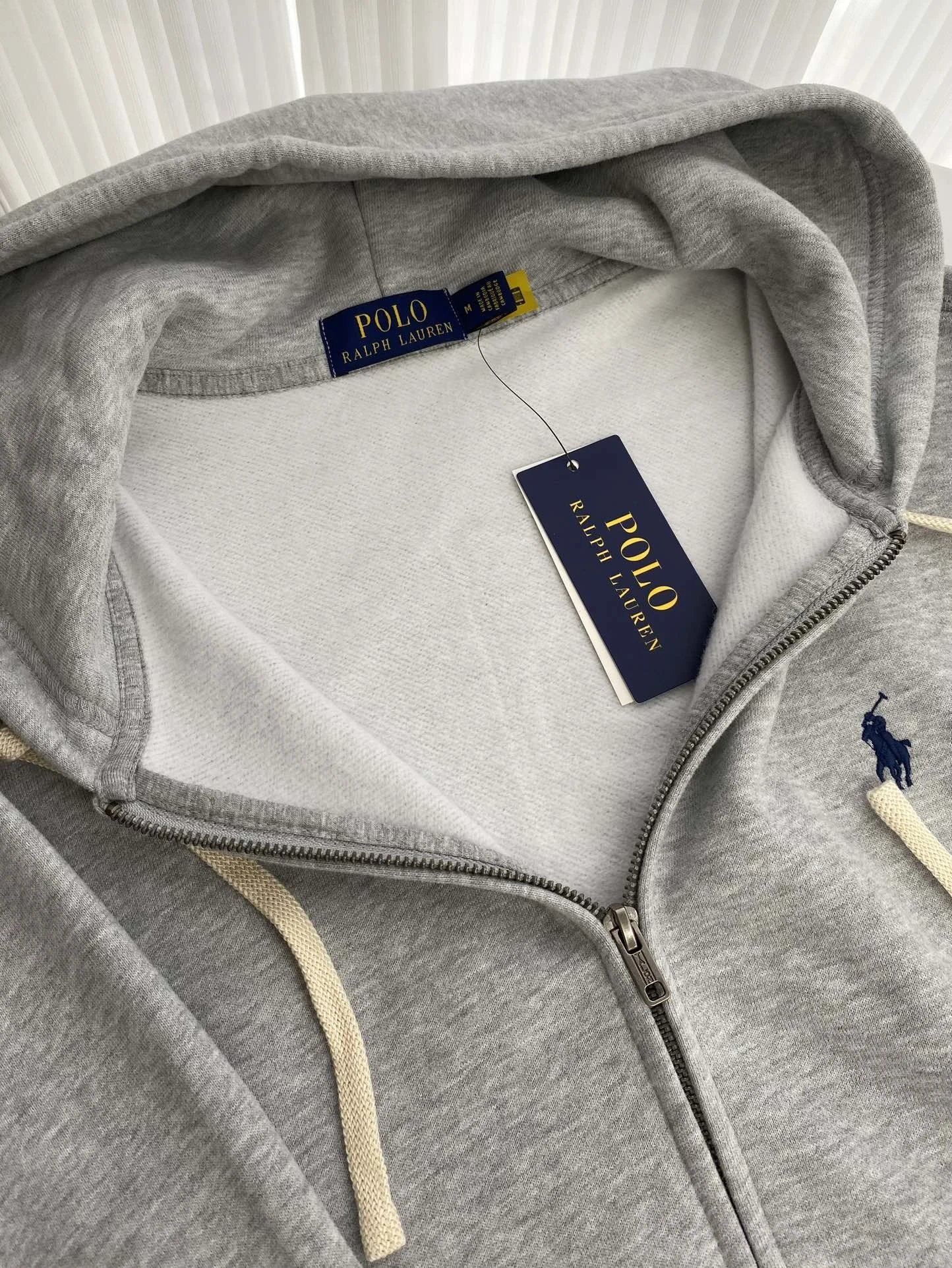 Polo Ralph Lauren Classic Fit Full-Zip Hoodie Navy Blue - 32